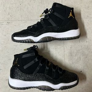 Air Jordan 11 Retro Premium HC Heiress Black Stingray 852625-030 SIZE 6.5 Y